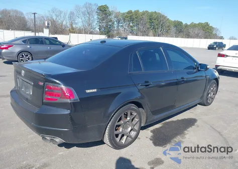 2008 Acura Tl Type S from USA, damaged, VIN 19UUA76618A019926